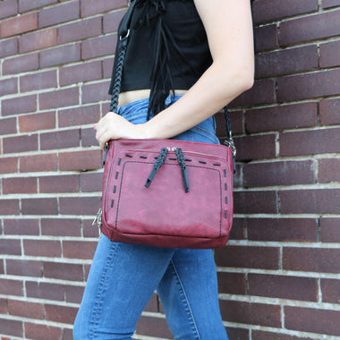 Concealed Carry Skylar Crossbody - Lady Conceal - Concealed Carry Purse - black crossbody purse designer - black owned purse designers - crossbody bag for concealed gun carry - concealed carry gun bags - concealed carry crossbody bag - concealed carry purse crossbody - Gift for gun owners - Women Gun Bag - most popular crossbody bag - crossbody handgun bag - crossbody bags for everyday use