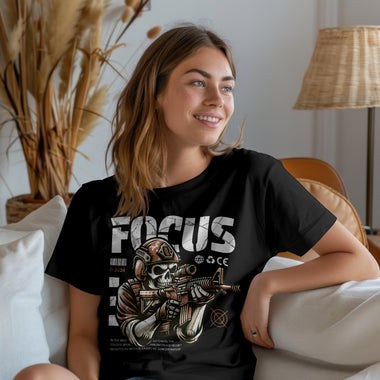 FOCUS VINTAGE SKELETON GRAPHIC - Women's T-Shirt