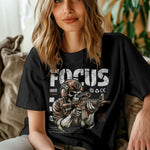 FOCUS VINTAGE SKELETON GRAPHIC - Women's T-Shirt