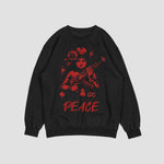 PEACE RED GRAPHIC - Women Sweatshirt