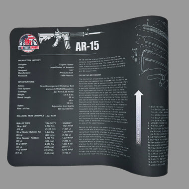 Large Gun Cleaning Mat (AR-15)