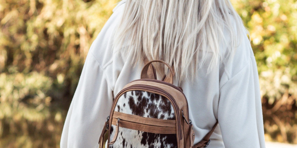 daisy backpack leather Concealed Carry Daisy Backpack by UC Leather Company – DOITBETTERSPORTS