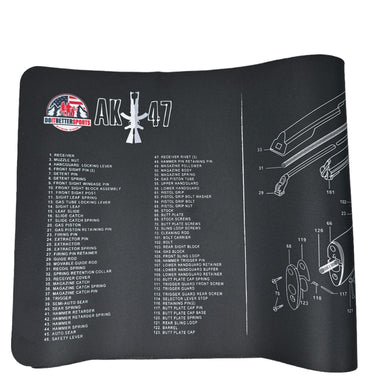 Large Gun Cleaning Mat (AK-47)