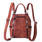 Concealed Carry Madelyn Backpack -  Lady Conceal Bags -  Lady Conceal -  Backpack with Universal Holster -  Locking YKK -  Backpack for Conceal Carry -  best gun carry backpack -  Pistol and Firearm Bag -  Western Hide Backpack -  Boho Stylish Backpack for Women -  Universal Holster Bag -  Women's Concealed Carry Bagpack -  premium leather backpack 