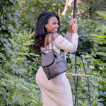 Concealed Carry Madelyn Backpack -  Lady Conceal Bags -  Lady Conceal -  Backpack with Universal Holster -  Locking YKK -  Backpack for Conceal Carry -  best gun carry backpack -  Pistol and Firearm Bag -  Western Hide Backpack -  Boho Stylish Backpack for Women -  Universal Holster Bag -  Women's Concealed Carry Bagpack -  premium leather backpack 