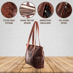 Concealed Carry Reagan Medium Leather Tote -  Lady Conceal -  Concealed Carry Purse -  Designer Luxury Leather Carry Handbag -  carry Handbag for gun carry -  Unique Tote gun Handbag -  designer backpack purse -  designer purse sale -  designer purse sales -  womens designer purse sale -  Peyton Leather Tote -  designer lady purse concealed carry gun Handbag -   concealed carry Handbag for woman-  Easy Conceal Carry and Draw Purse -