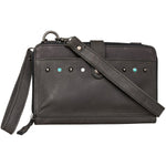 Concealed Carry Millie Leather Crossbody Organizer - Lady Conceal -  concealed carry backpack -  concealed carry shoulder bag -  concealed carry purse genuine leather -  concealed carry purse designer -  concealed carry purse small -  concealed carry crossbody bag -  concealed carry purse crossbody - small crossbody bags -  women's small crossbody bags - 