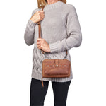 Concealed Carry Millie Leather Crossbody Organizer - Lady Conceal -  concealed carry backpack -  concealed carry shoulder bag -  concealed carry purse genuine leather -  concealed carry purse designer -  concealed carry purse small -  concealed carry crossbody bag -  concealed carry purse crossbody - small crossbody bags -  women's small crossbody bags - 