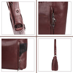 Concealed Carry Juliana Leather Hobo - Lady Conceal - Concealed Carry Purse - Lady Conceal