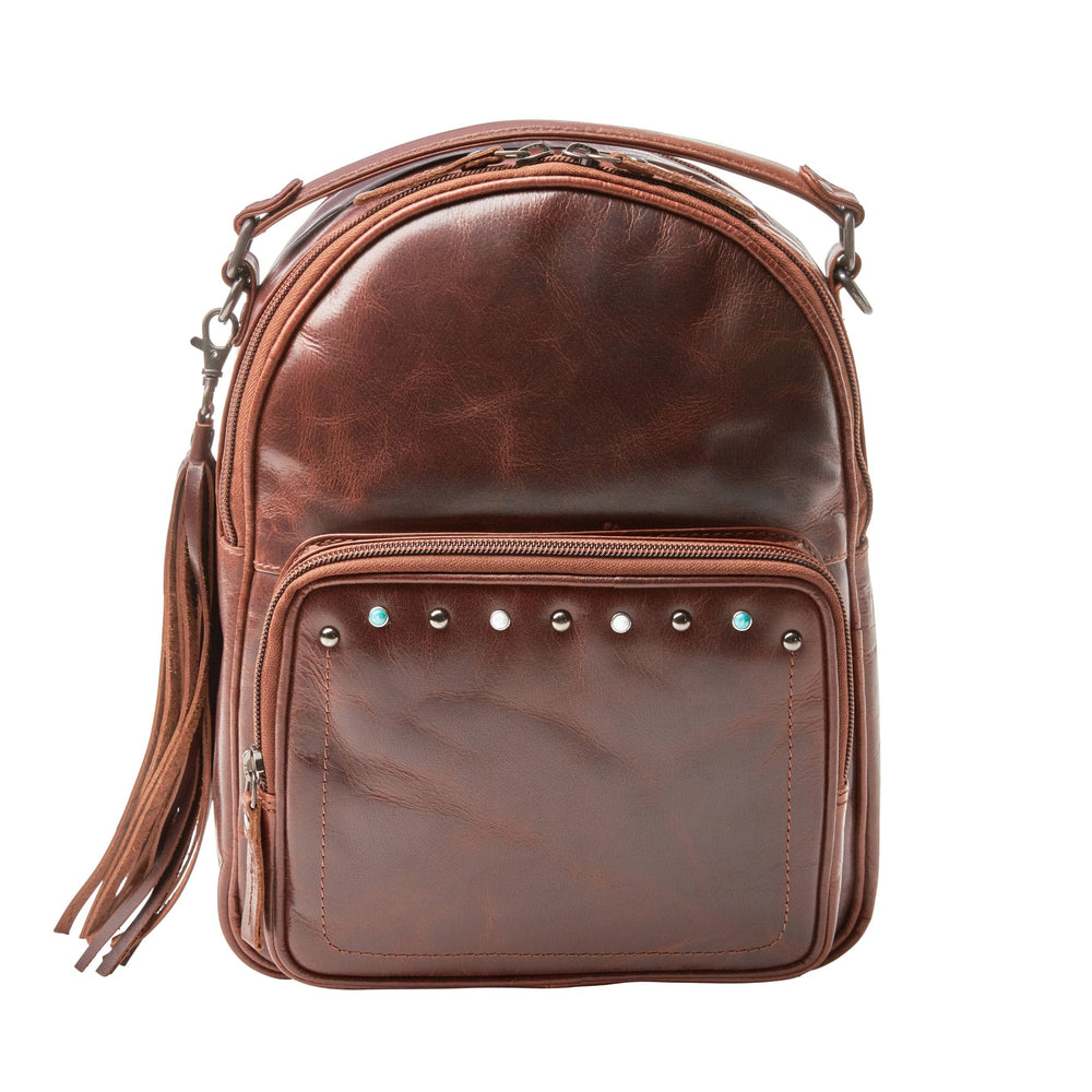 Concealed Carry Sawyer Leather Backpack – DOITBETTERSPORTS