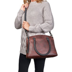 Concealed Carry Whitely Leather Satchel -  YKK Locking Zippers -   Universal Holster Bag -  Luxurious Designer CCW Bag -  Leather Gun and Pistol Purse -  Concealed Carry Purse -  designer purses -  black designer purse -  designer purse brands -  designer backpack purse -  designer purse sale -  womens designer purse sale -   woman designer purse -  designer purses for women 