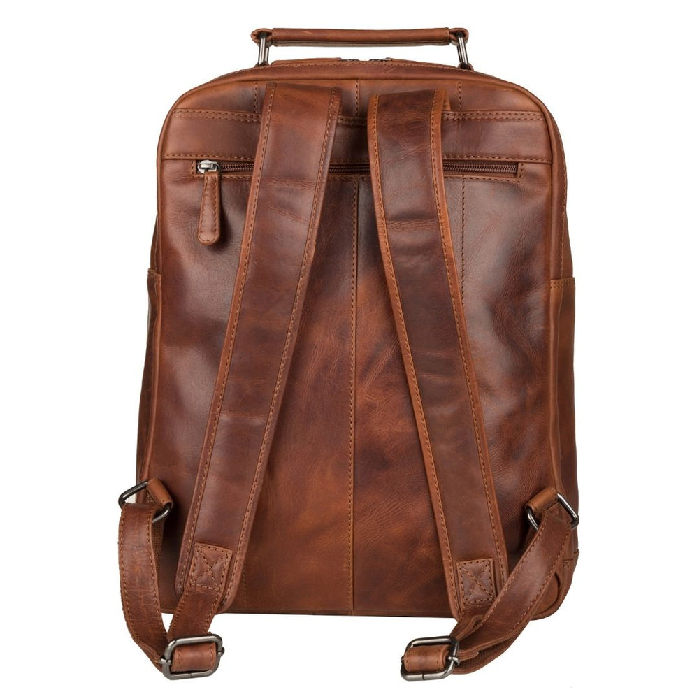 concealed carry backpack luxury leather men Concealed Carry Quinn Unisex Leather Backpack – DOITBETTERSPORTS