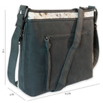 Concealed Carry Diana Crossbody by UC Leather Company -  soft leather shoulder bags for women's -  crossbody bags for everyday use -  most popular crossbody bag -  crossbody bags for guns -  crossbody handgun bag -  Unique Hide Purse -  Conceal Carry Western Purse -  Stylish CCW Bag -  Bag for Conceal Carrying Women - -  Gun Bag for Women