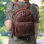 Concealed Carry Sawyer Leather Backpack -  Locking YKK Holster Purse -  Women Bag for Gun -  Gun Owner Outdoor Bag -  Outdoors Gun Bag -  Women's Conceal Carry Purse for Firearm -  Women Gun Users -  gun carrier backpack -  best gun carrying backpack-  best gun carry backpack -  Pistol and Firearm Bag -  Western Hide Backpack -  Boho Stylish Backpack for Women -  Universal Holster Bag -  Marley Unisex Backpack - Women's Concealed Carry Bagpack -  premium leather backpack