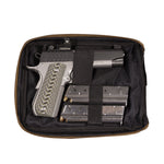 Concealed Carry Unisex Leather Gun Case -  Urban Cowboy Apparel -  Lady Conceal -  gun case locks -  gun case glock 19 -  Unisex Bag for Pistol -  Profession Conceal Carry -  Gun Accessories -  Leather Designer Gun Bag -  mens gun carry bag -  Mens Travel Gun Bag -  best men's travel shoulder bag -  soft leather shoulder bags for man