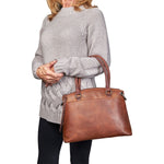 Concealed Carry Whitely Leather Satchel -  YKK Locking Zippers -   Universal Holster Bag -  Luxurious Designer CCW Bag -  Leather Gun and Pistol Purse -  Concealed Carry Purse -  designer purses -  black designer purse -  designer purse brands -  designer backpack purse -  designer purse sale -  womens designer purse sale -   woman designer purse -  designer purses for women 